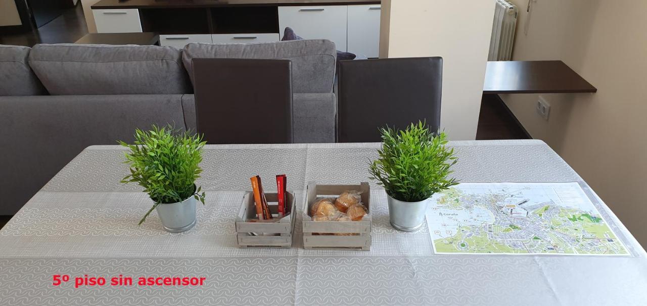 Coqueto Apartamento De 2 Habitaciones En Zona Estacion Tren آكورونيا المظهر الخارجي الصورة