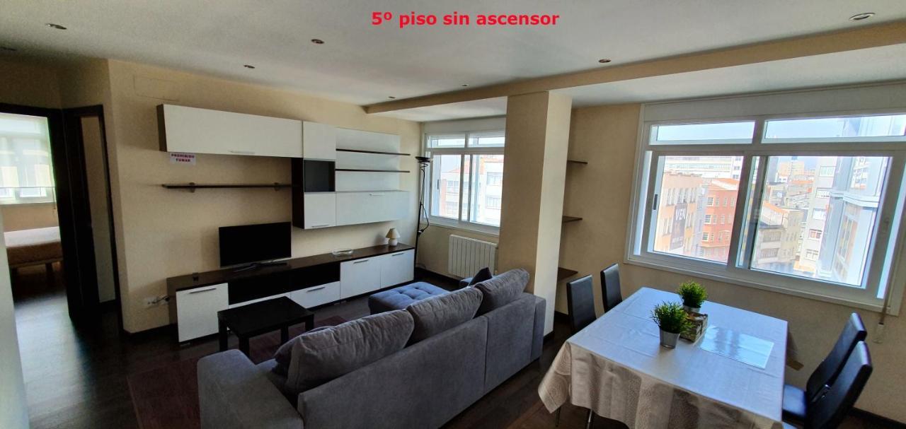 Coqueto Apartamento De 2 Habitaciones En Zona Estacion Tren آكورونيا المظهر الخارجي الصورة
